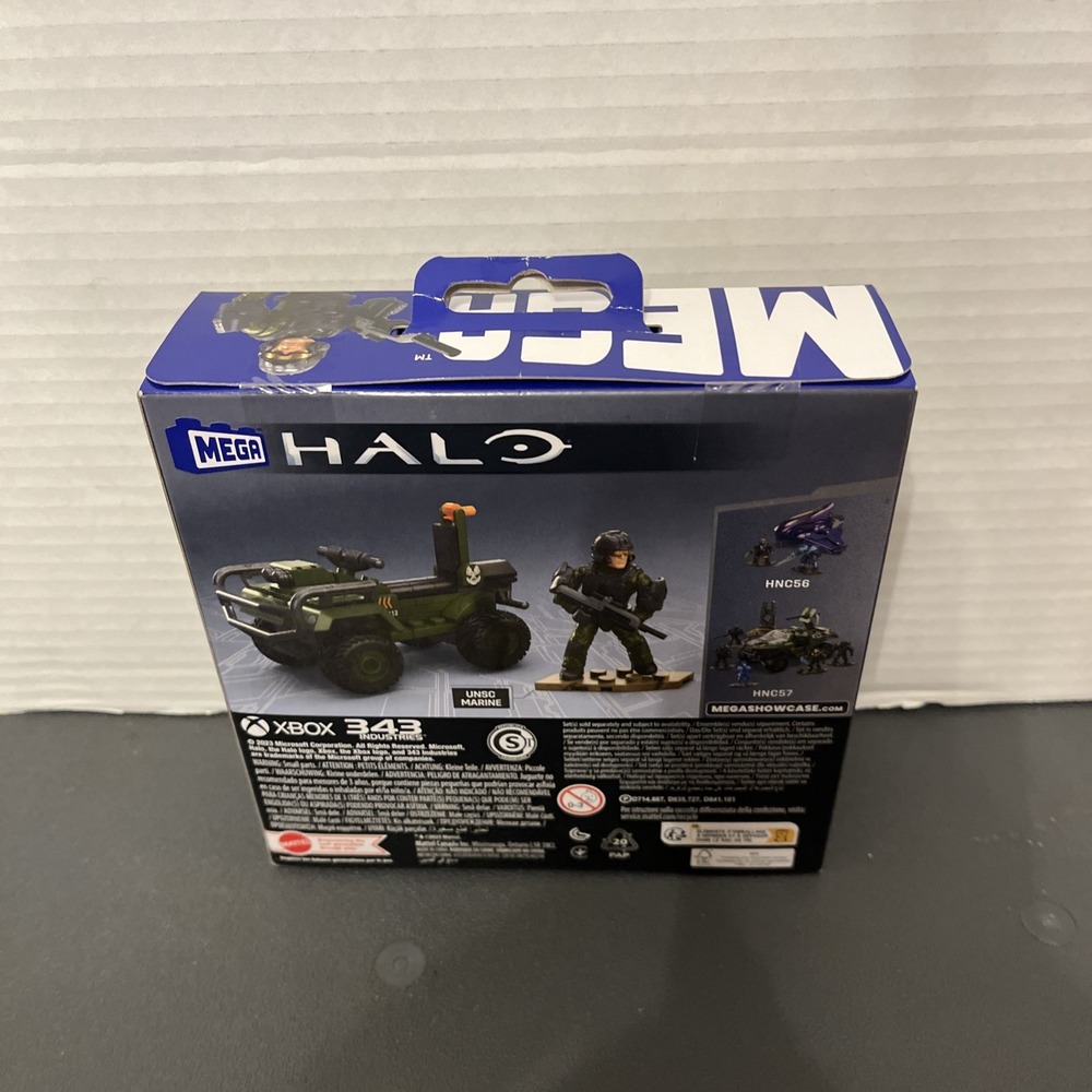 MEGA Brands - HALO FLEETCOM Mongoose Vehicle Building Kit with Micro Action Figu - Picture 3 of 5